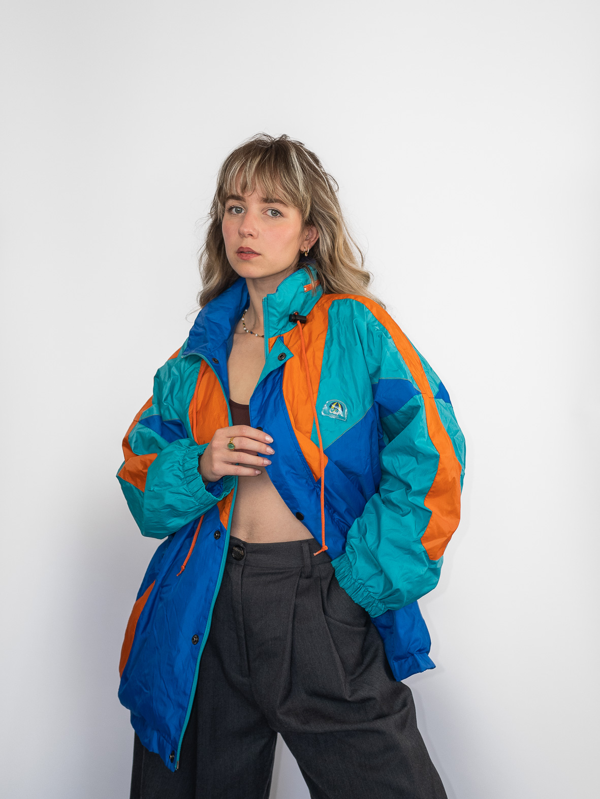 Practical Vintage 90s Rainjacket - L - Image 2