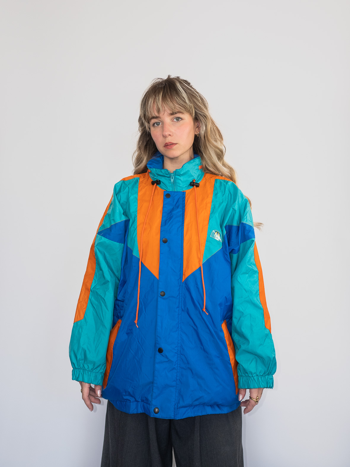 Practical Vintage 90s Rainjacket - L