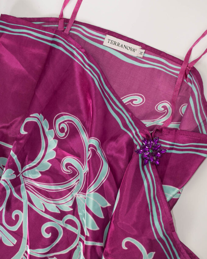 Floral Vintage Scarf Top - S-L