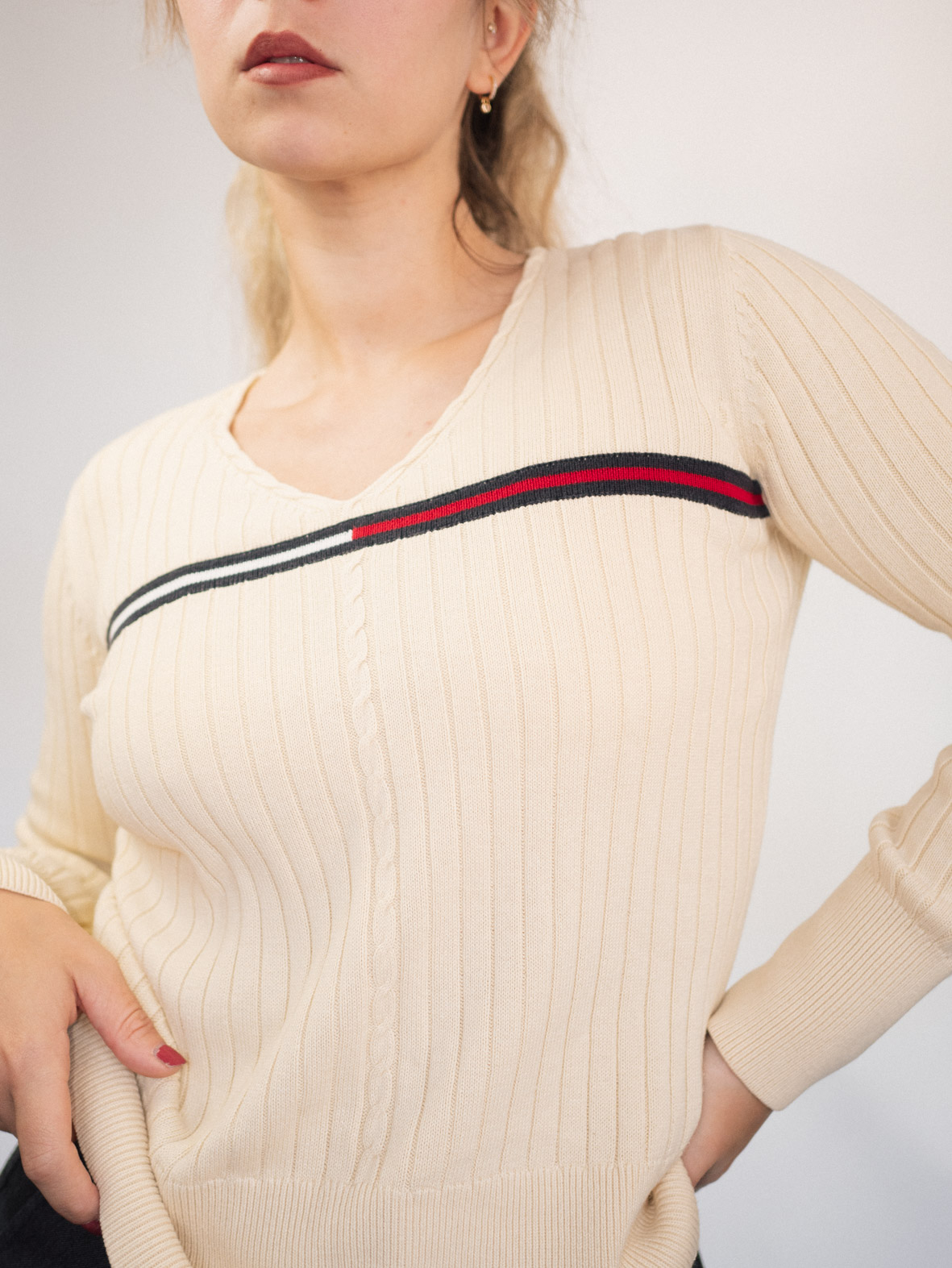 Vintage Tommy Hilfiger Long-Sleeve – S/M - Image 3