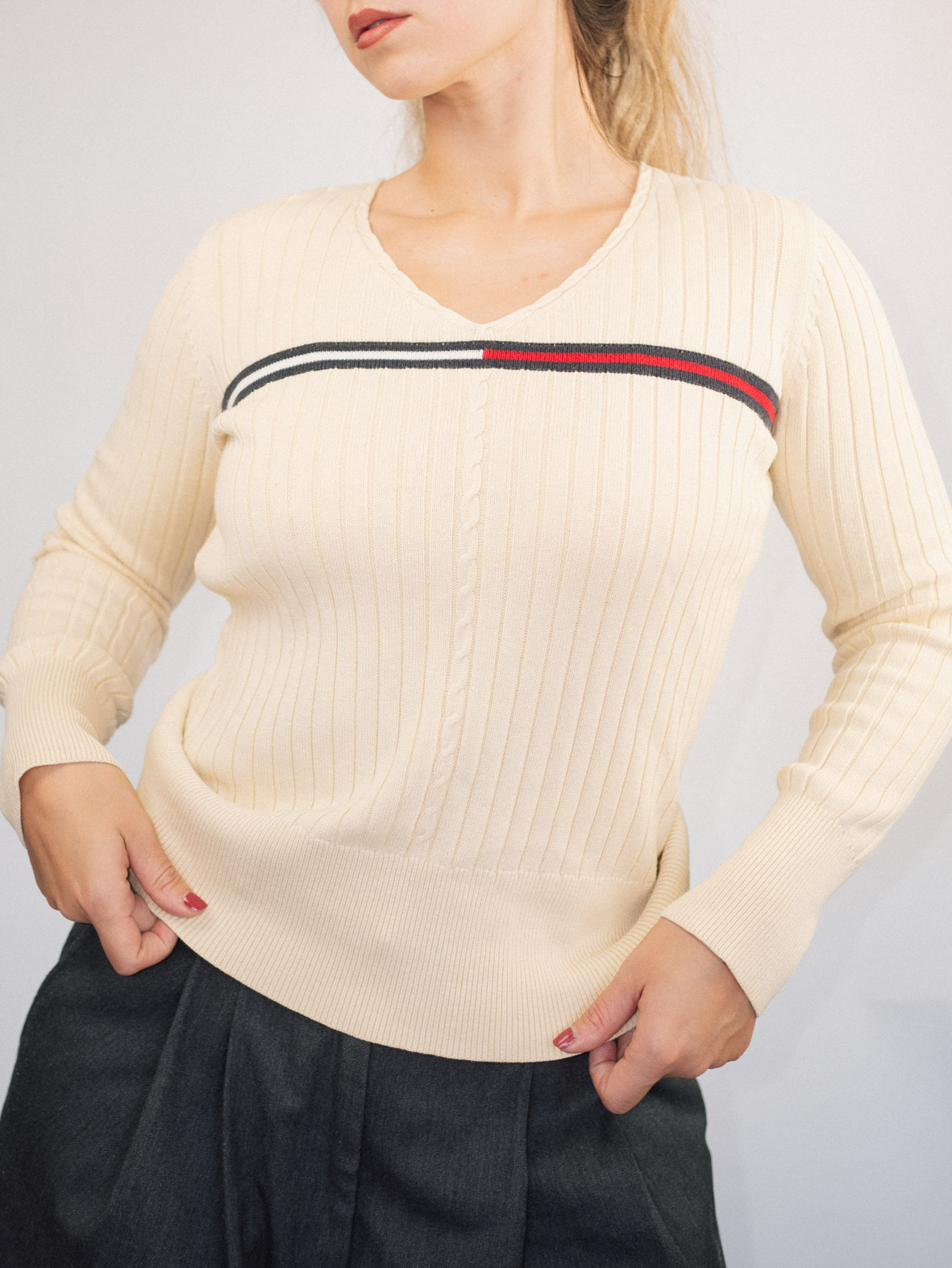 Vintage Tommy Hilfiger Long-Sleeve – S/M - Image 5
