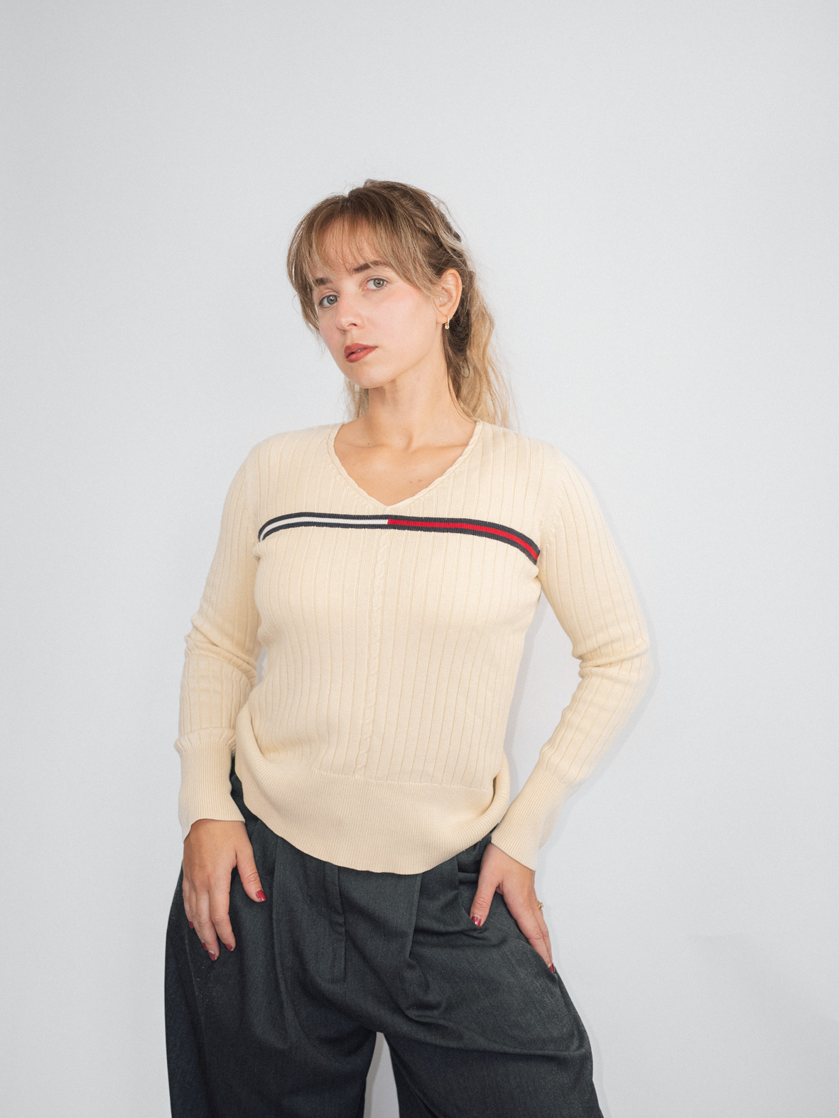 Vintage Tommy Hilfiger Long-Sleeve – S/M - Image 6