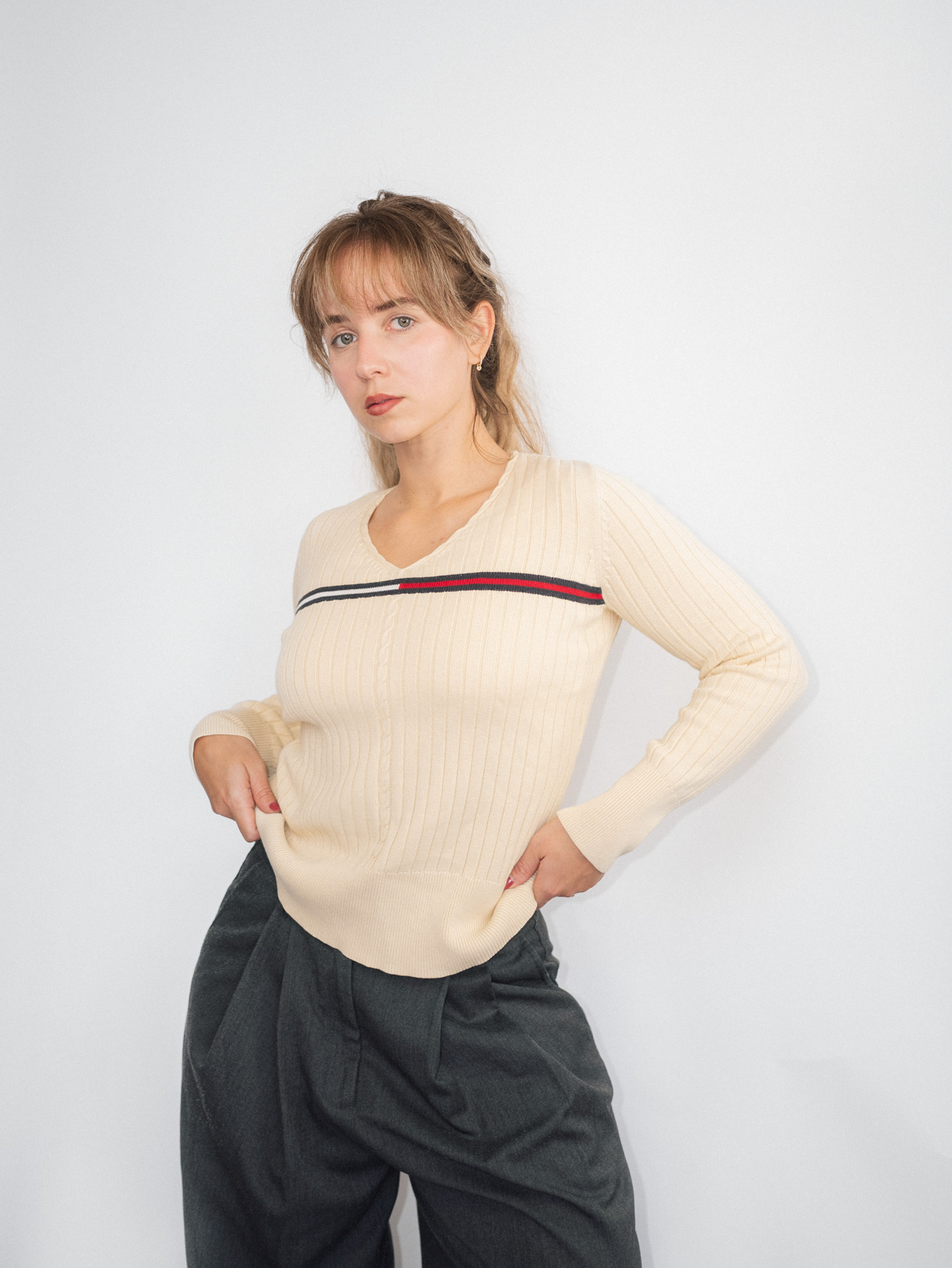 Vintage Tommy Hilfiger Long-Sleeve – S/M