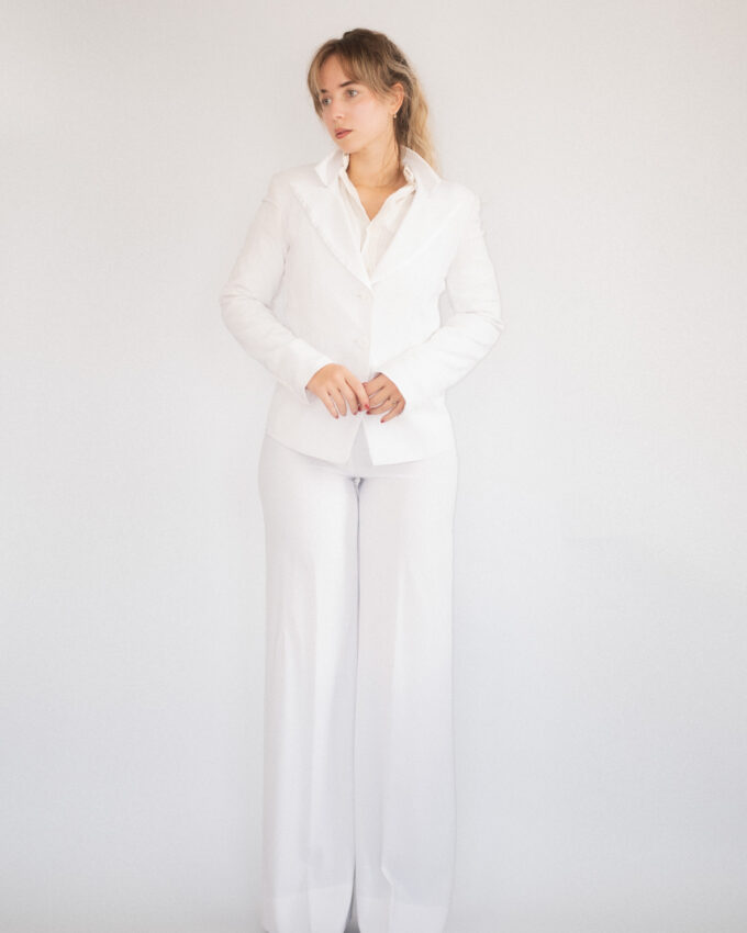 Italian Two-Piece Set (Suit Pants and Blazer) – M