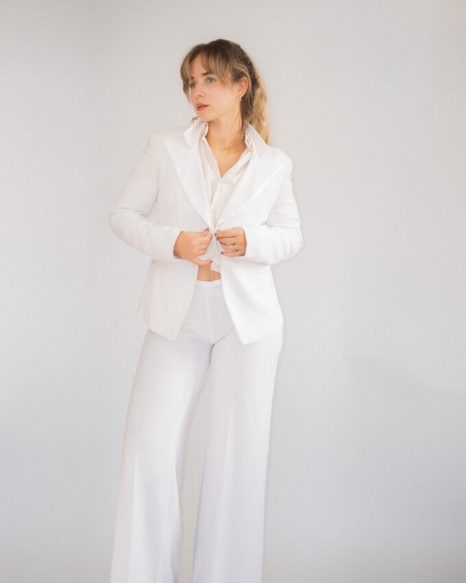 Italian Two-Piece Set (Suit Pants and Blazer) – M