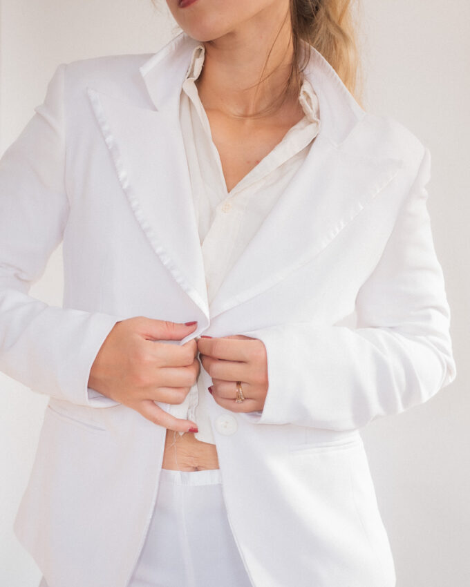Italian Two-Piece Set (Suit Pants and Blazer) – M