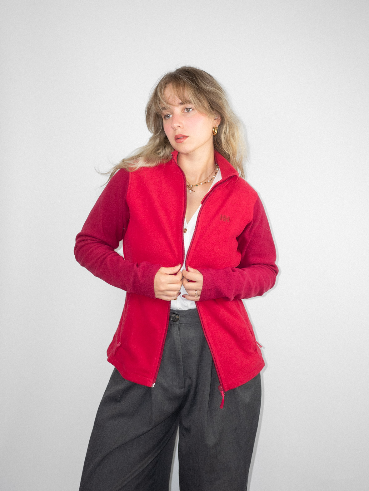 Vintage Helly Hansen Fleece Jacket - S - Image 4