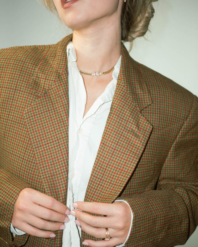 Vintage Designer Pierre Cardin Merino Wool Blazer – L