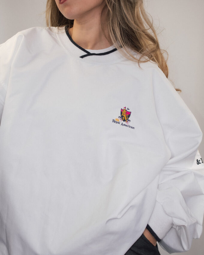 Vintage 90s Sweater Windbreaker – L/XL