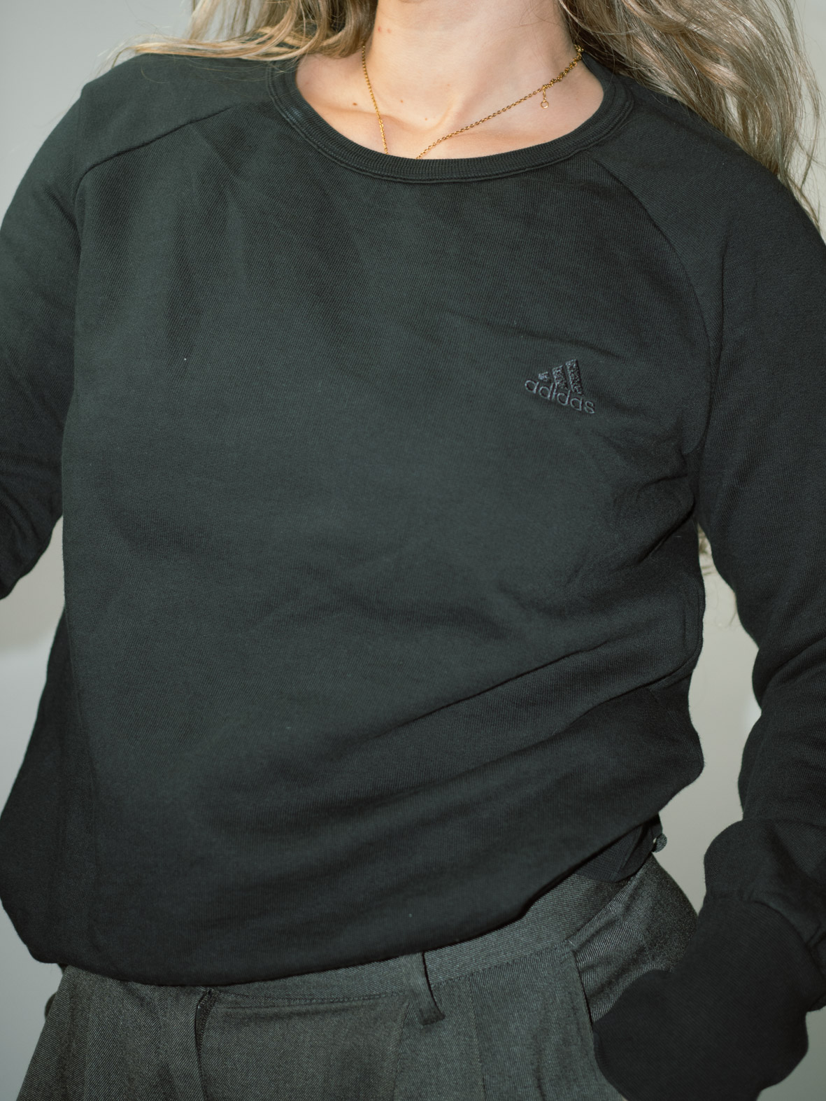 Vintage Adidas Sweatshirt – S - Image 2