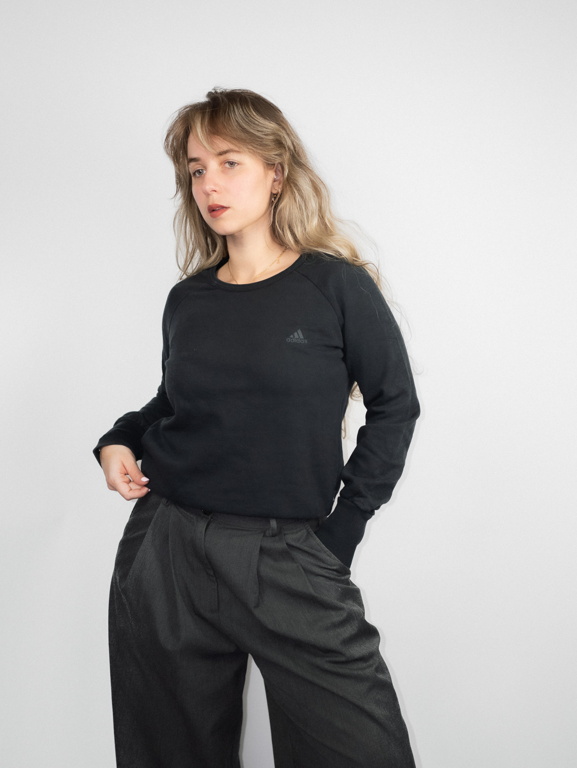 Vintage Adidas Sweatshirt – S