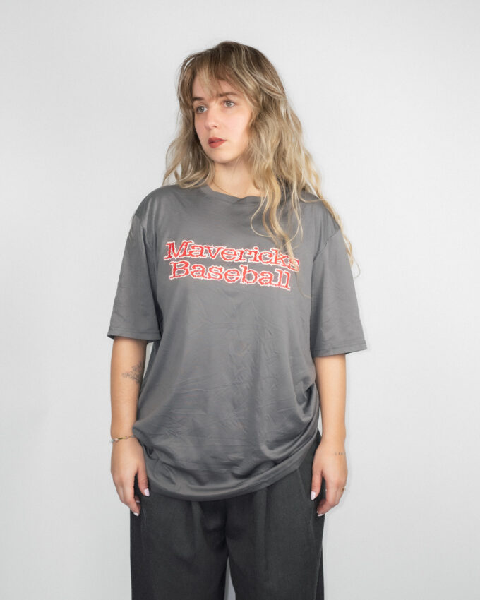 Vintage Mavericks Baseball Tee – L