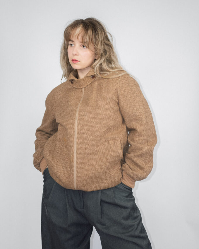 Reversible Vintage Wool Jacket – M/L