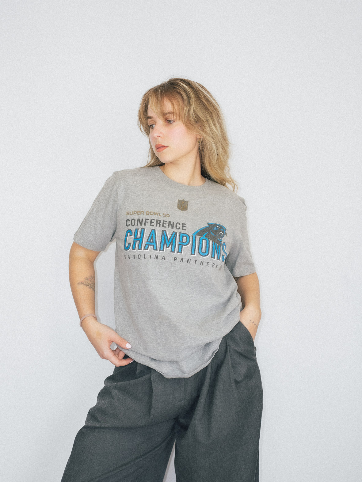 Vintage Nike Carolina Panthers T-Shirt - M