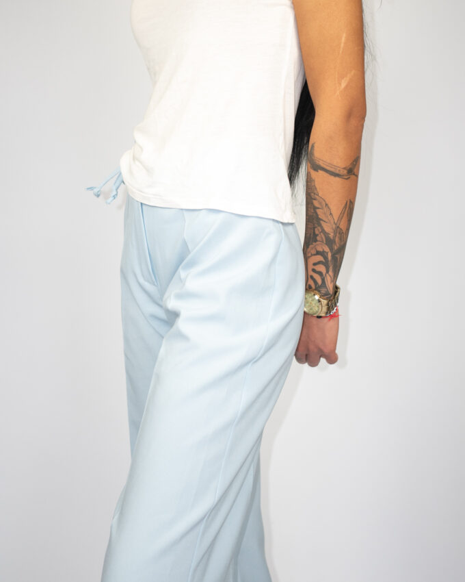 Powder Blue Vintage Trousers - S/M