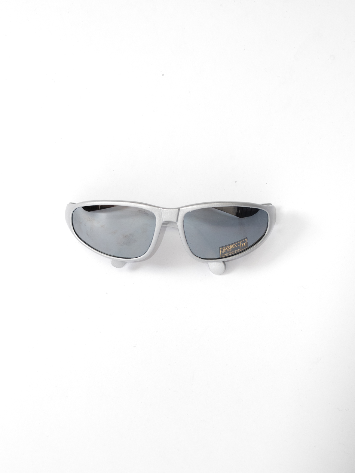 Deadstock 00s Silver Blade Wrap-Arounds