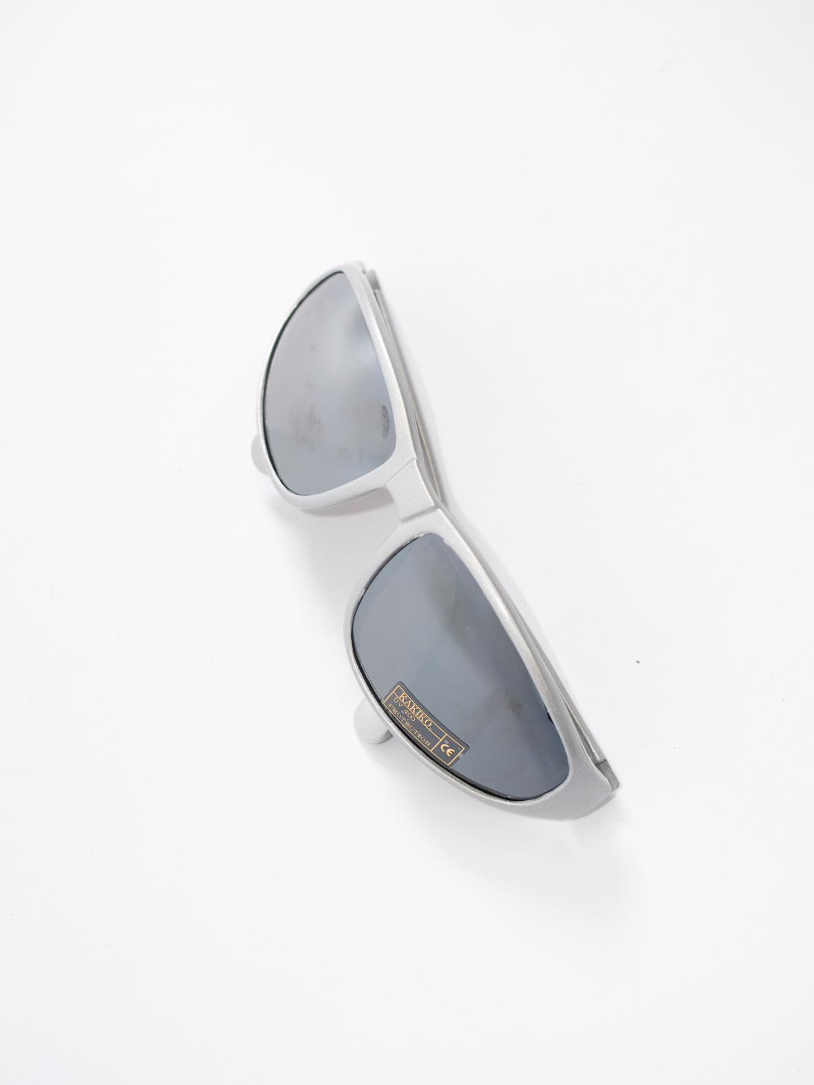 Deadstock 00s Silver Blade Wrap-Arounds - Image 4