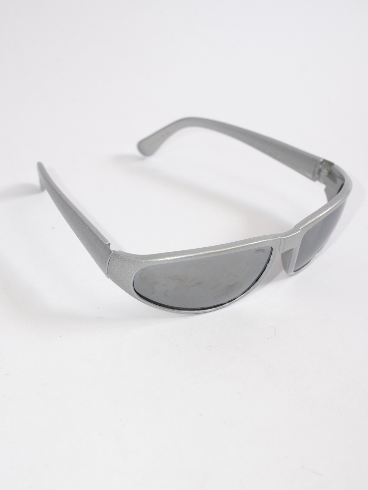 Deadstock 00s Silver Blade Wrap-Arounds - Image 2