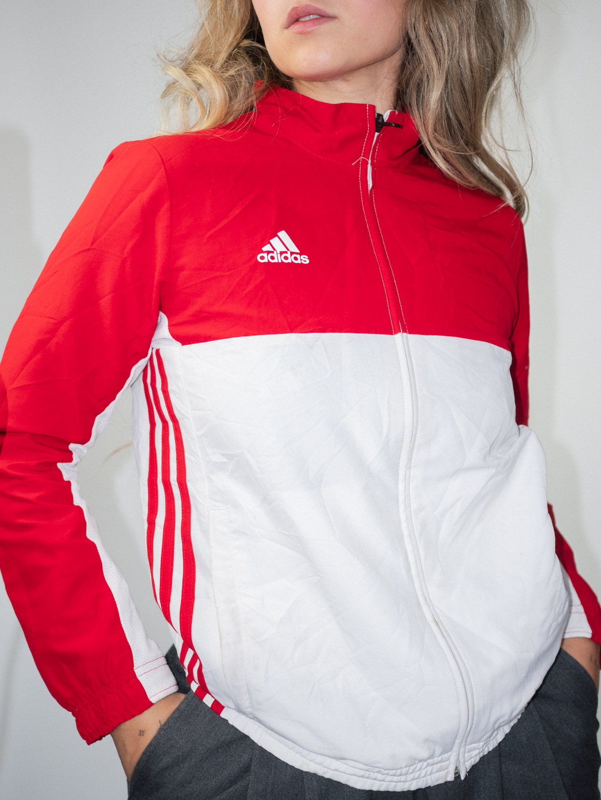 90s Adidas Shell Jacket – S - Image 2