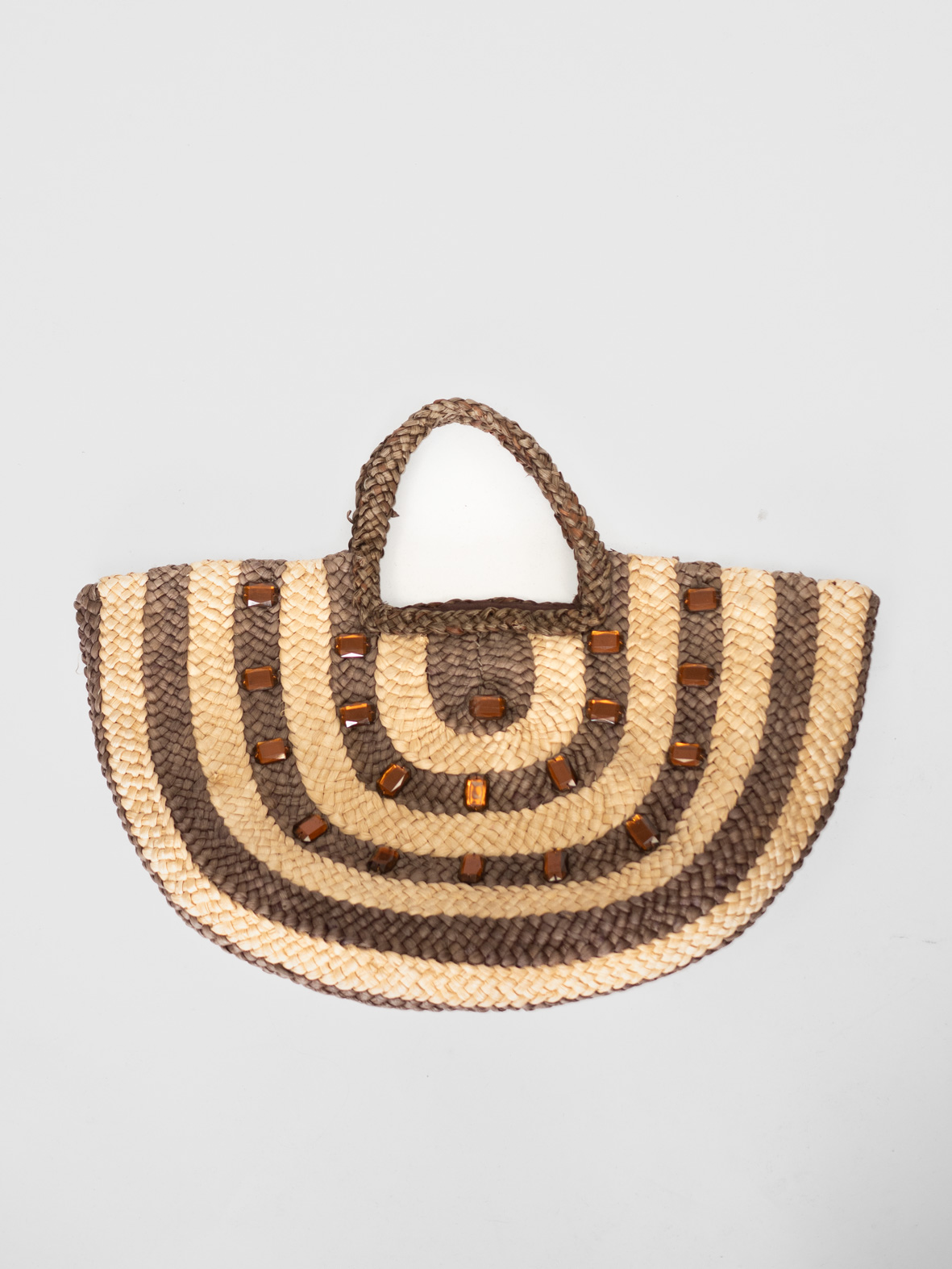 Summer Muse – Vintage Straw Beach Bag