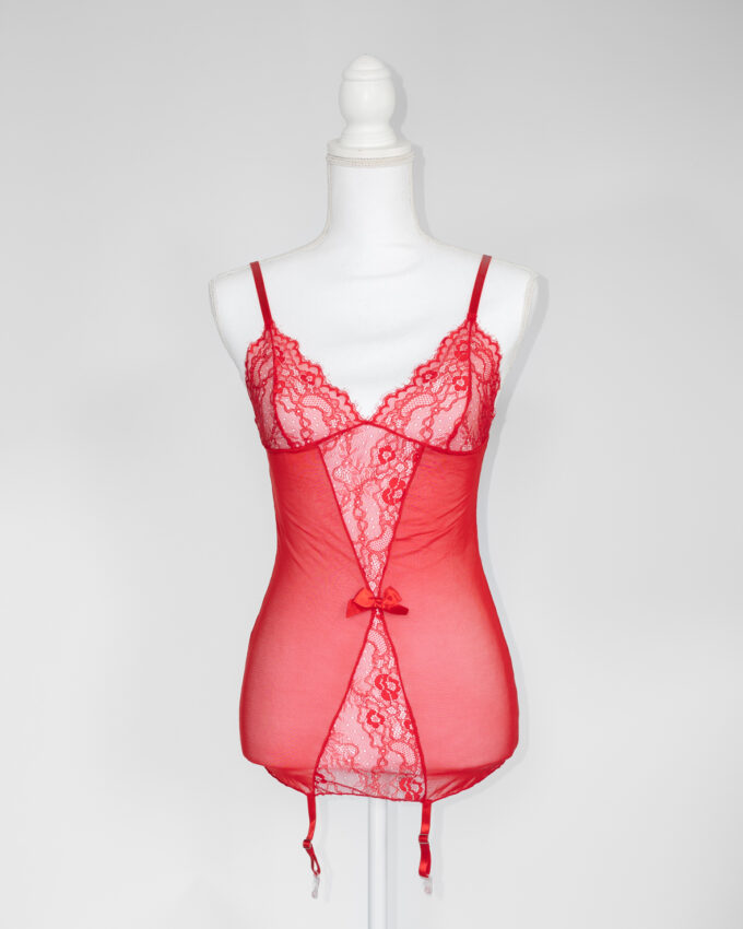 Cherry Bomb Mesh Body – Vintage Seduction - XS/S