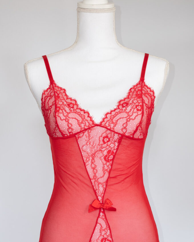 Cherry Bomb Mesh Body – Vintage Seduction - XS/S