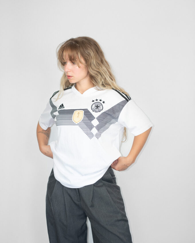 Vintage Adidas Sport Jersey Deutschland – Iconic Heritage - M