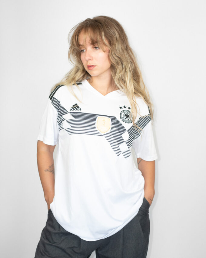 Vintage Adidas Sport Jersey Deutschland – Iconic Heritage - M