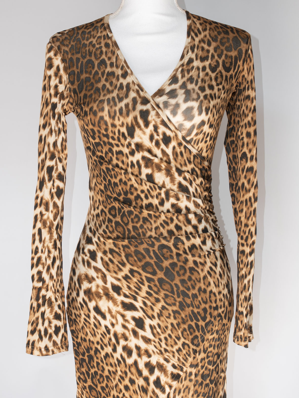 Vintage Leopard Print Dress – S/M - Image 2