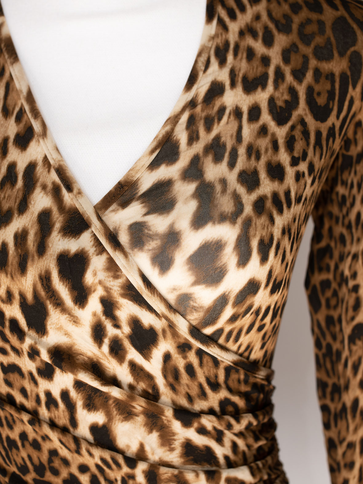 Vintage Leopard Print Dress – S/M - Image 5