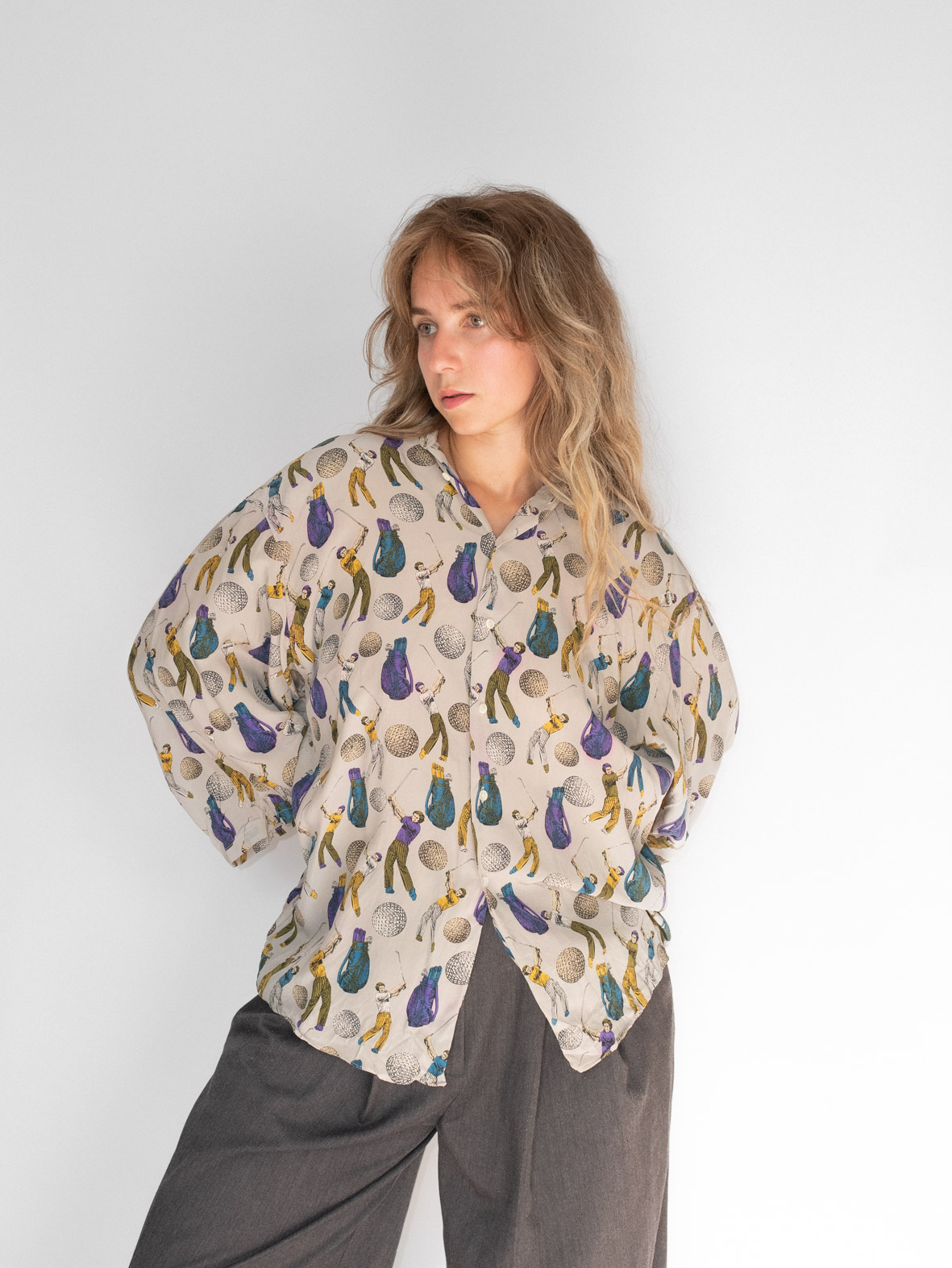 Par-Tee Cool β Vintage Golf Shirt (Unisex, Oversized) - M/L - Image 5