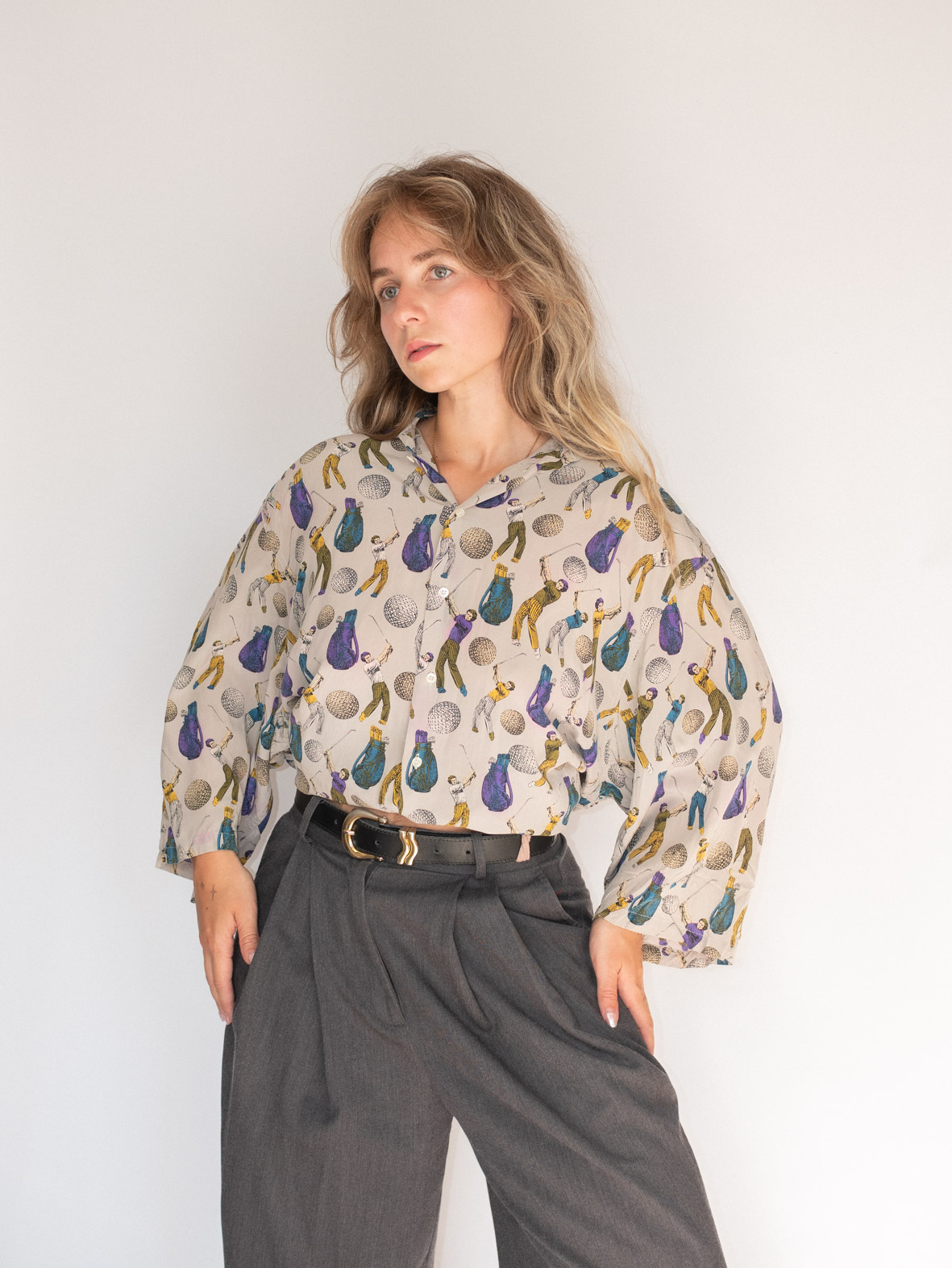 Par-Tee Cool β Vintage Golf Shirt (Unisex, Oversized) - M/L - Image 3