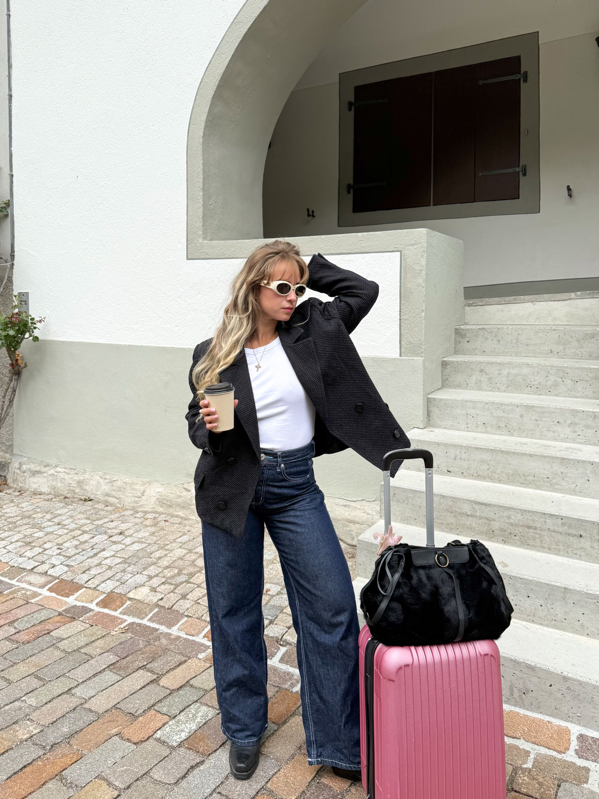Tailored Vintage Valentino Miss V Blazer - M