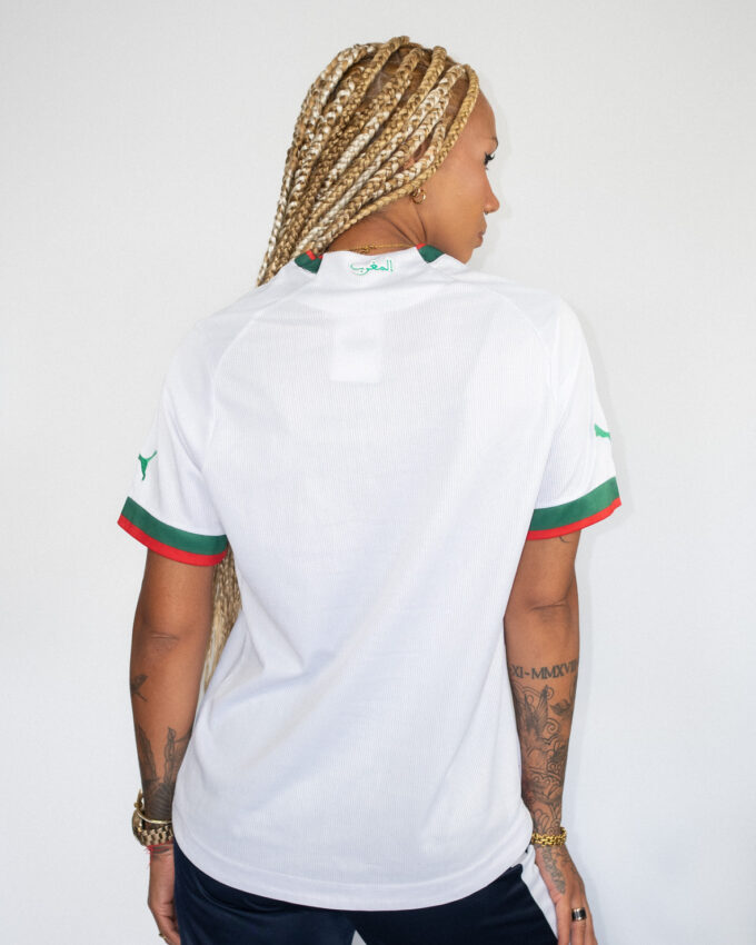 Morocco Embroidered Puma Jersey – Clean & Crisp - L