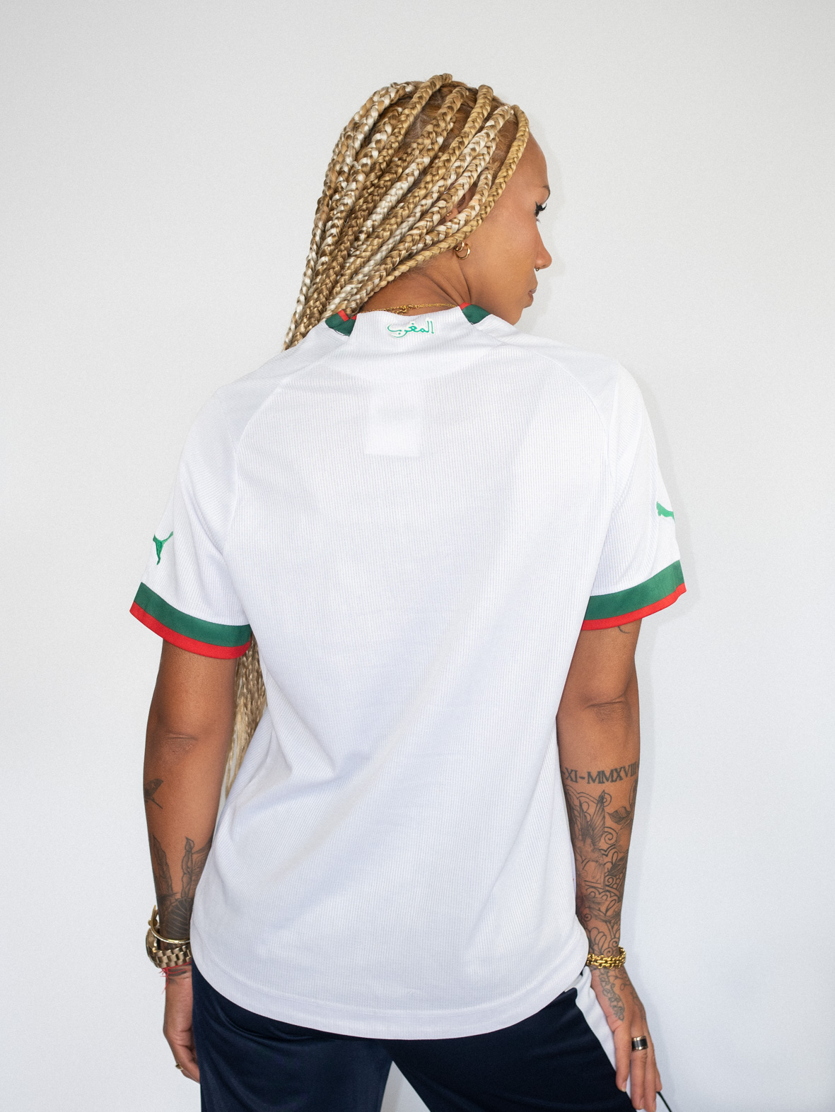 Morocco Embroidered Puma Jersey – Clean & Crisp - L - Image 4
