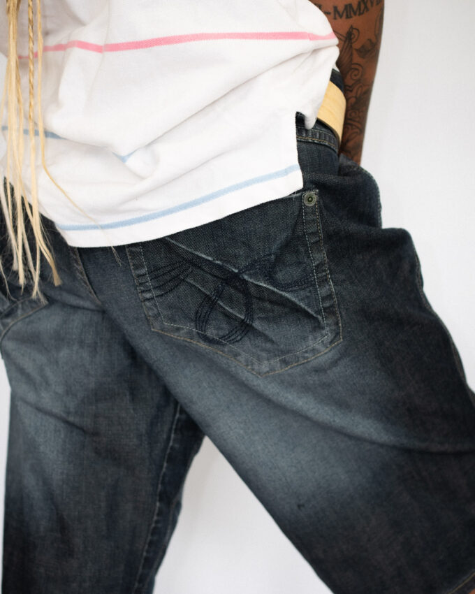Vintage Denim Jorts – Dark-Wash Must-Have - L/XL