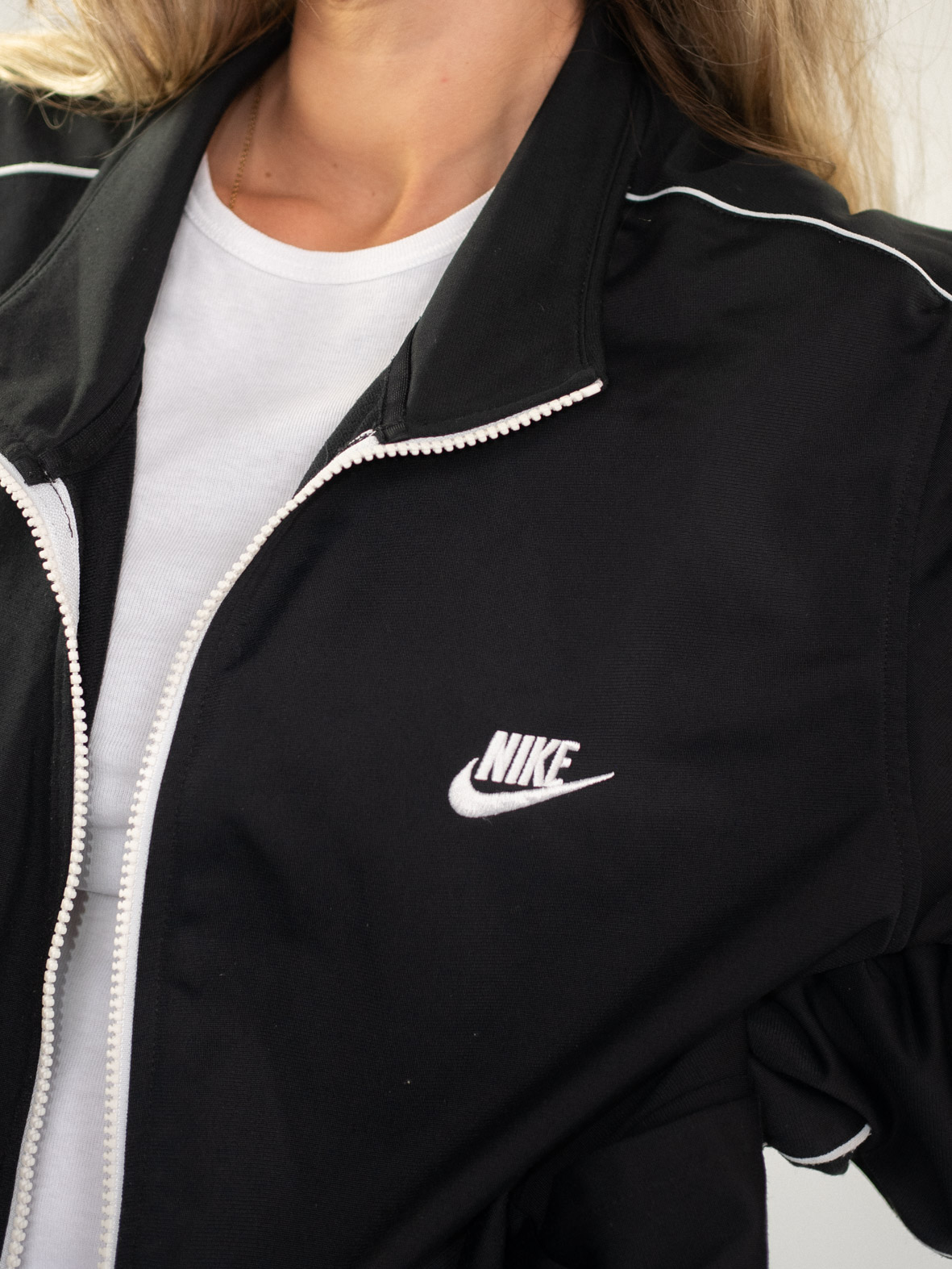 Vintage Nike Nylon Track Jacket - XL - Image 3