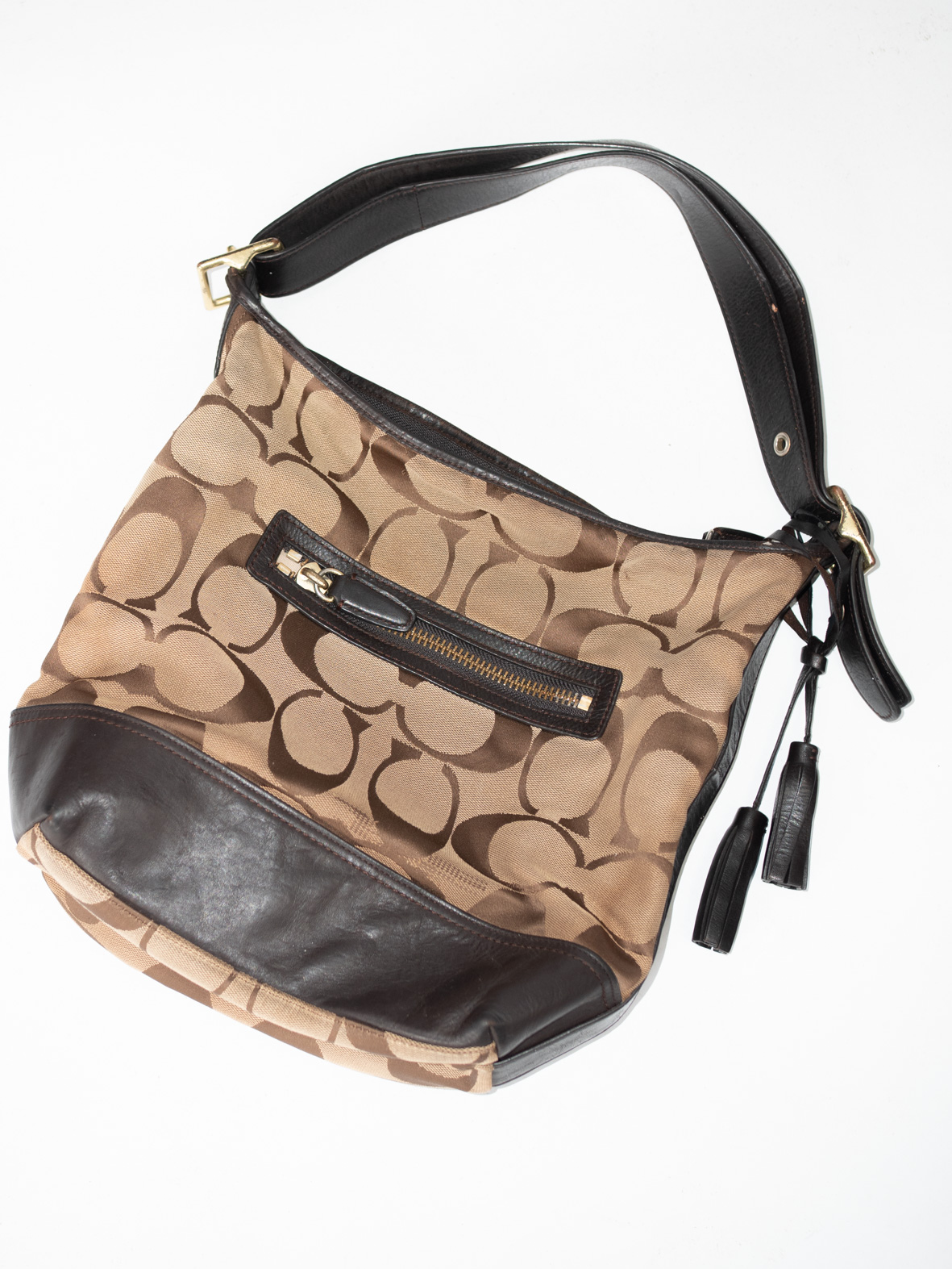 Vintage Coach Shoulder Bag - Image 7