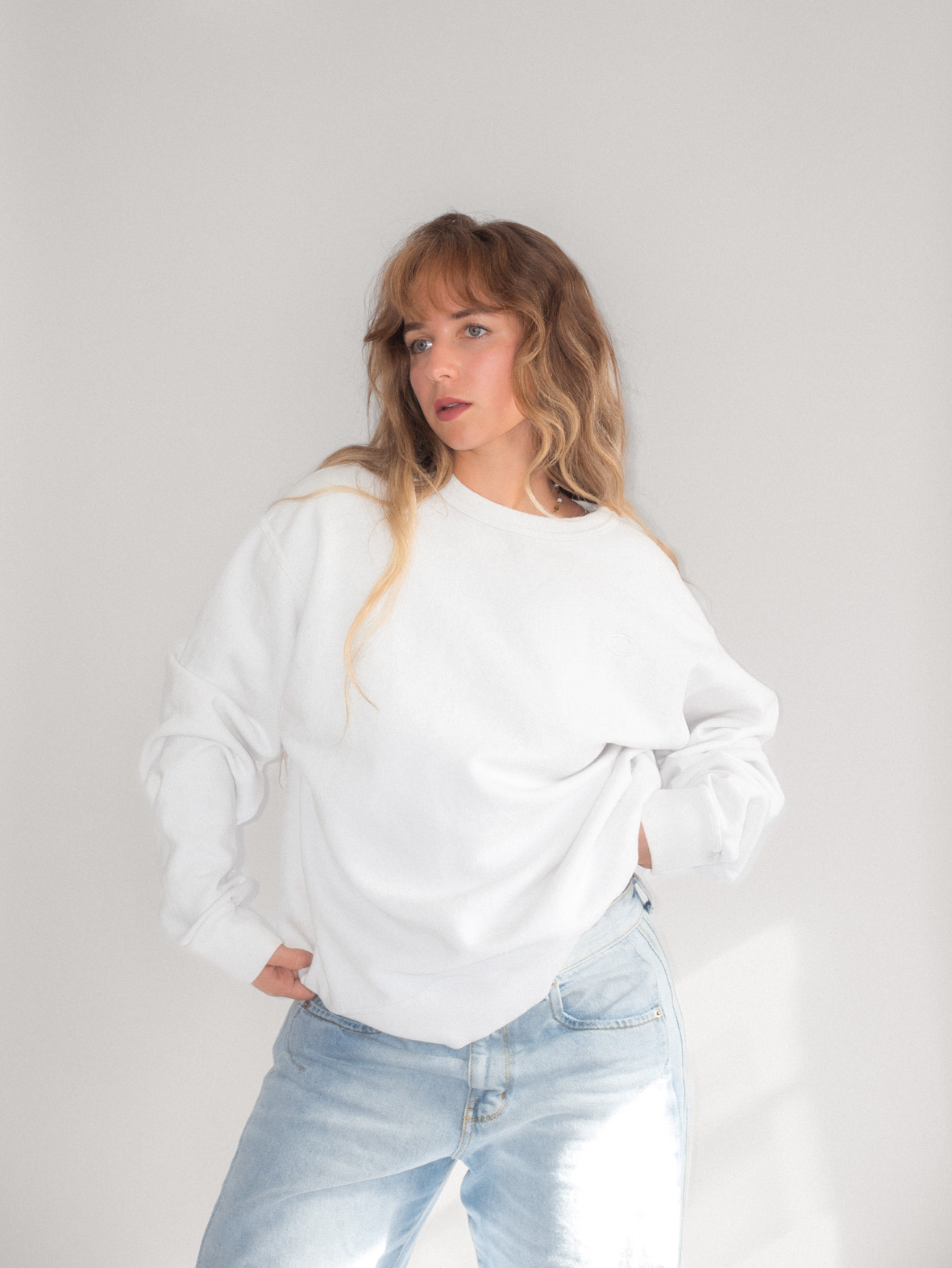 Oversized Vintage 90s Champion Sweatshirt - XL - Image 3