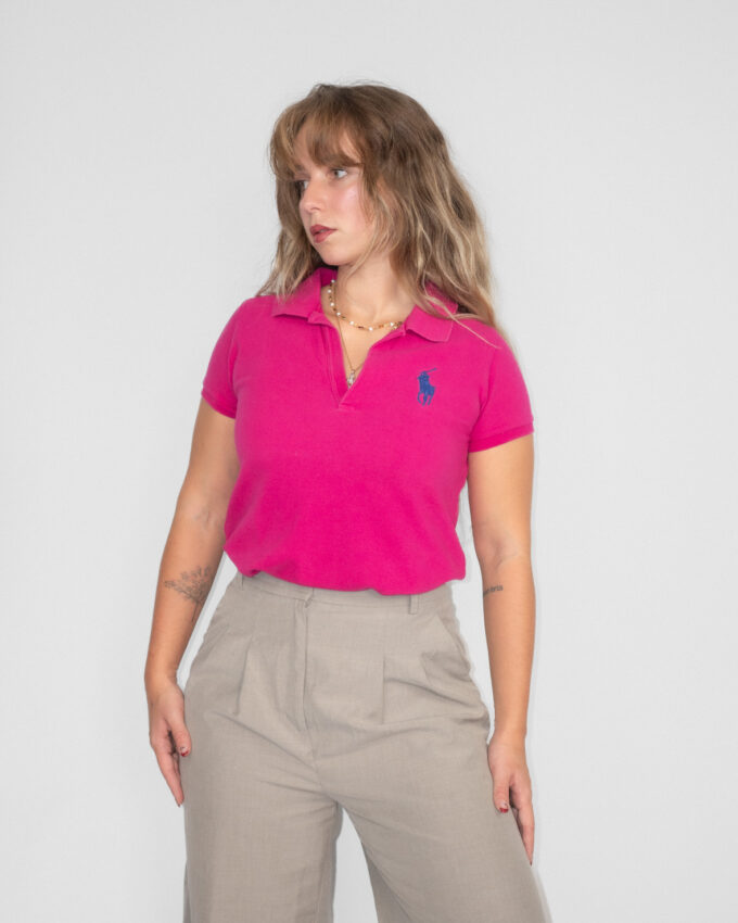Ralph Lauren Vintage Polo embroidered Logo - M