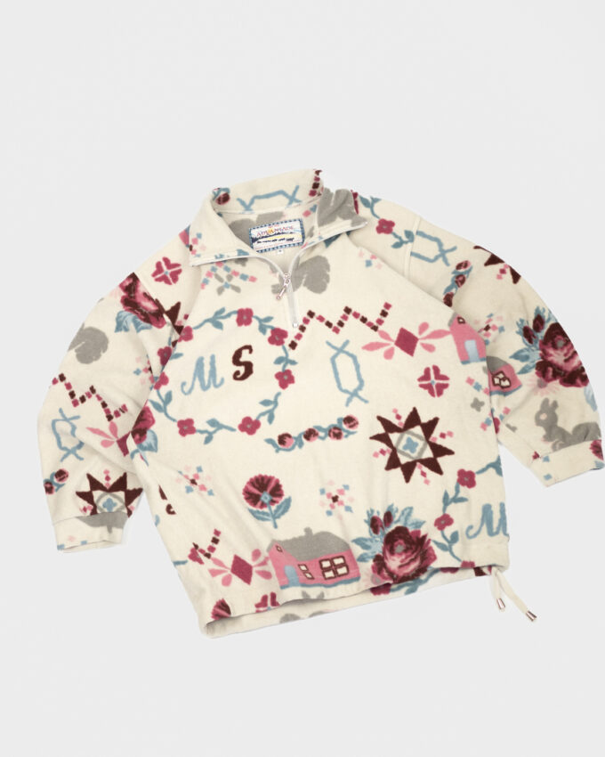 Colorful Vintage Fleece – M