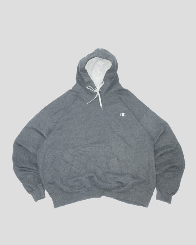 Champion Oversized Vintage Hoodie in Grey - L/XL