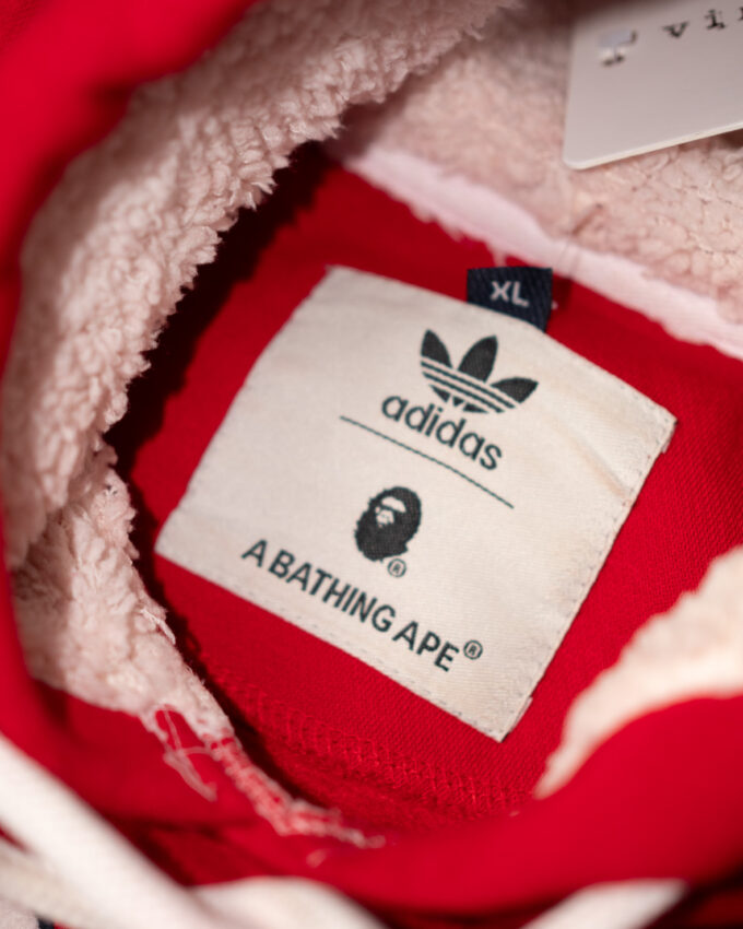 Oversized Vintage Adidas Toronto Raptors Cotton Hoodie - L