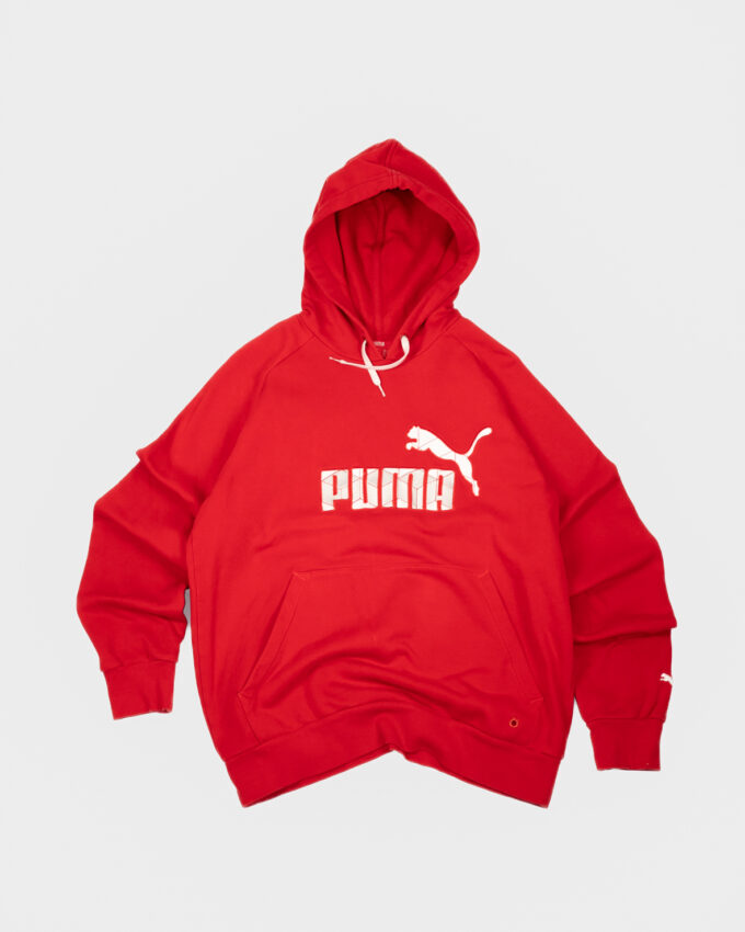 Vintage Puma Oversized Hoodie – L