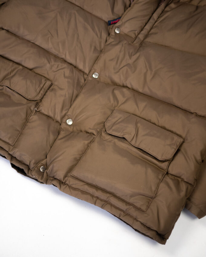 Invicta Down Jacket – Khaki (80s–90s) - M/L