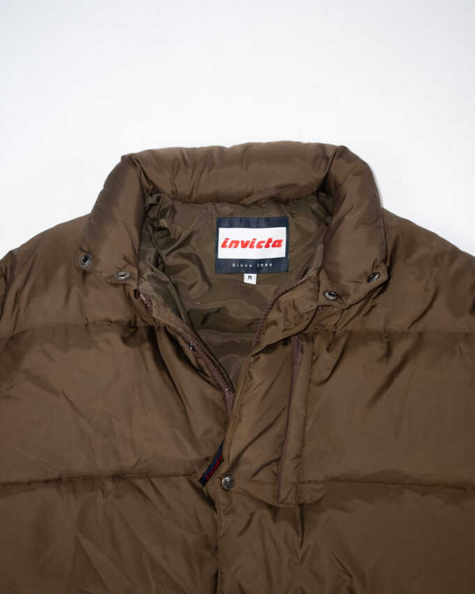Invicta Down Jacket – Khaki (80s–90s) - M/L