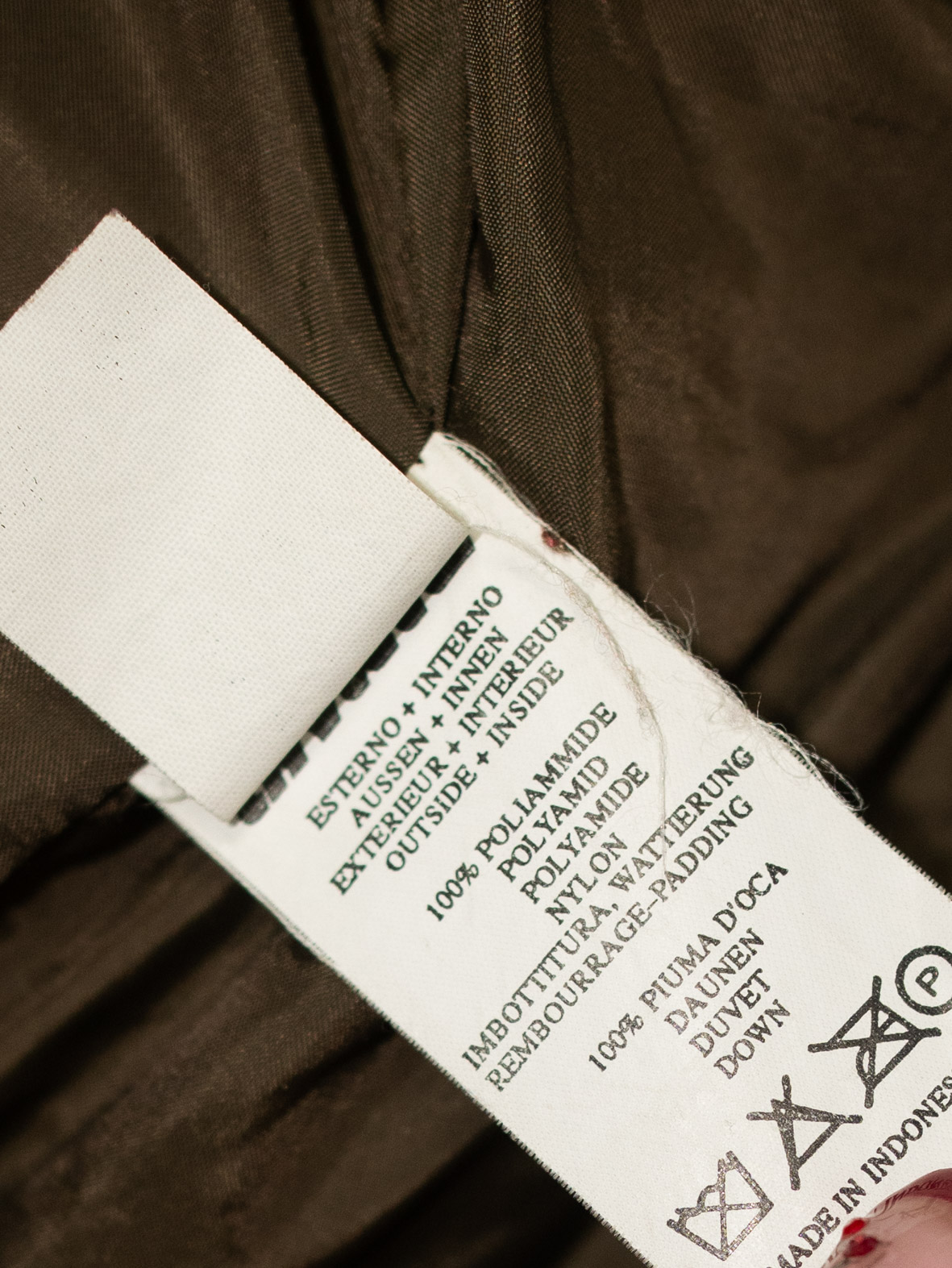 Invicta Down Jacket – Khaki (80s–90s) - M/L - Image 11
