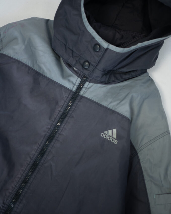 Vintage Adidas Winter Jacket – Grey (90s) - L/XL