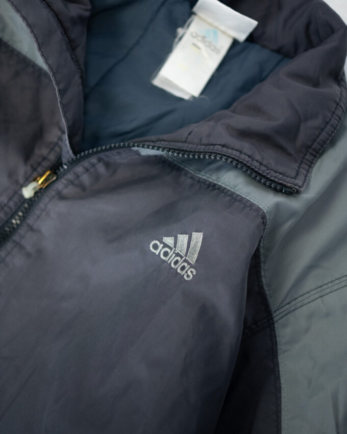 Vintage Adidas Winter Jacket – Grey (90s) - L/XL