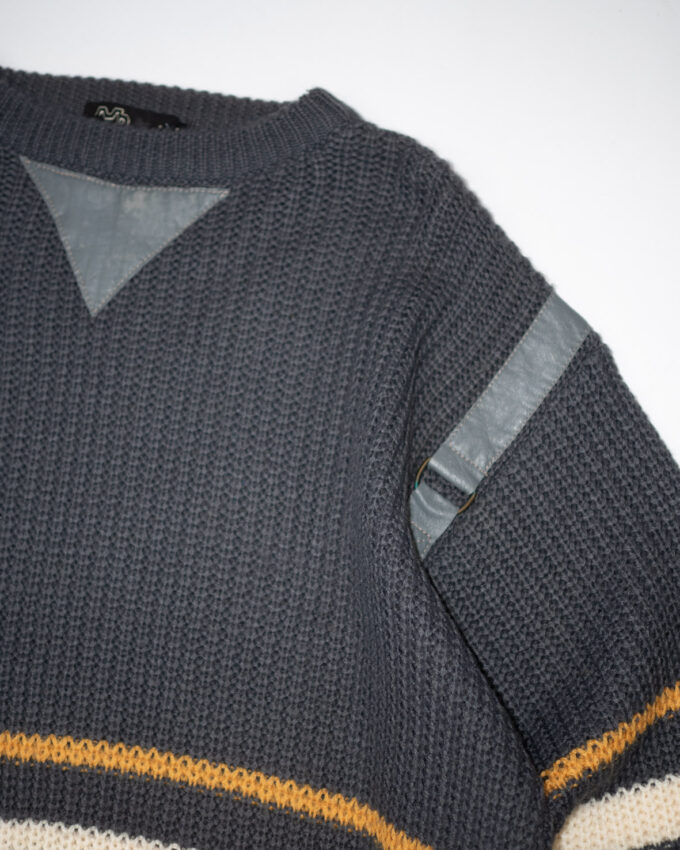 M. Perrini Vintage Knit Sweatshirt – Italy - M/L